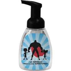 Super Dad Foam Soap Bottle - Black