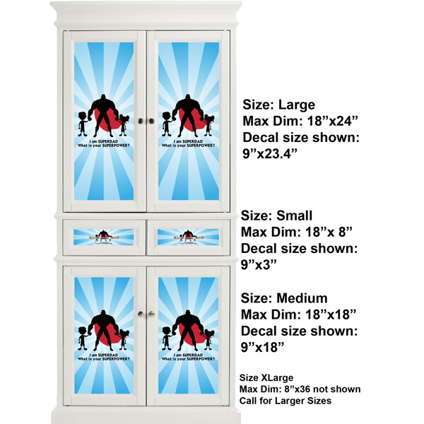 Super Dad Full Cabinet (Show Sizes)