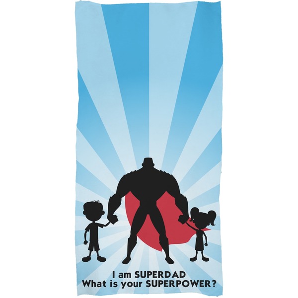 Super Dad Full Sized Bath Towel - Apvl