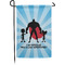 Super Dad Small Garden Flag - Single Sided