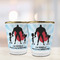 Super Dad Glass Shot Glass - with gold rim - LIFESTYLE