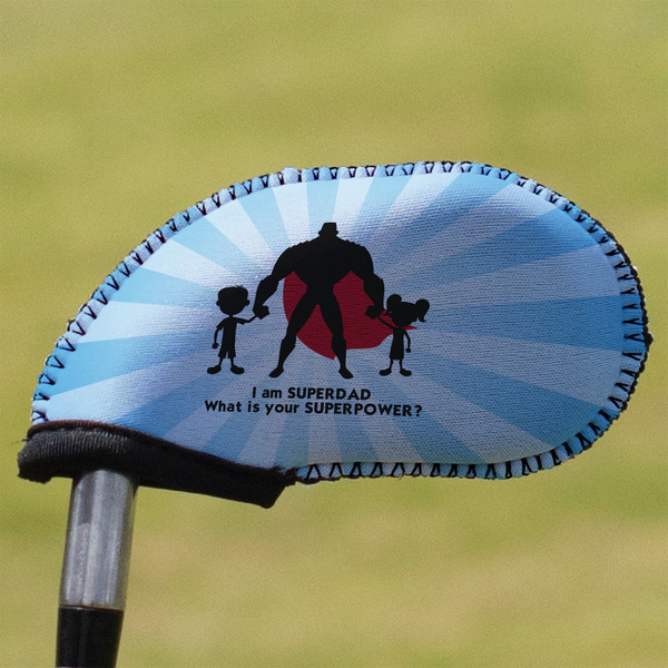 Custom Super Dad Golf Club Iron Cover