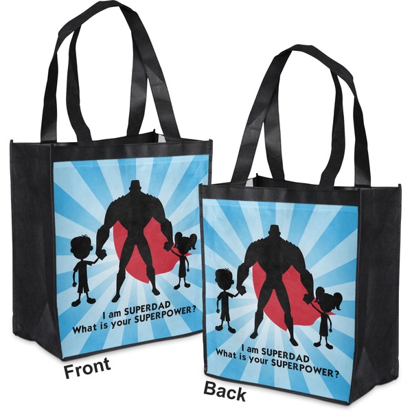 Super Dad Grocery Bag - Apvl
