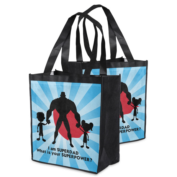 Super Dad Grocery Bag - MAIN