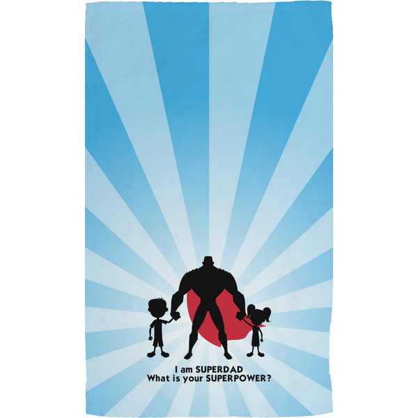 Super Dad Hand Towel (Personalized) Full