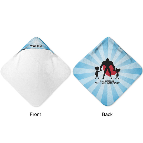 Super Dad Hooded Baby Towel- Approval