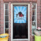Super Dad House Flags - Double Sided - (Over the door) LIFESTYLE