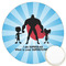 Super Dad Icing Circle - Large - Front