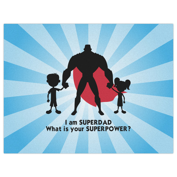 Super Dad Indoor / Outdoor Rug - 6'x8' - Front Flat