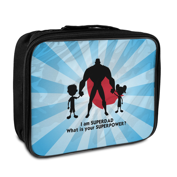 Custom Super Dad Insulated Lunch Bag