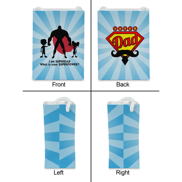 Super Dad Jewelry Gift Bag - Gloss - Approval
