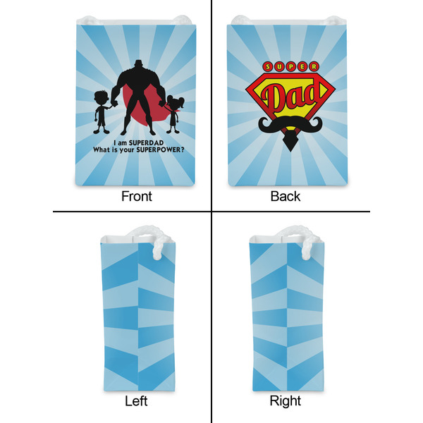 Super Dad Jewelry Gift Bag - Matte - Approval
