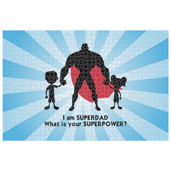 Custom Super Dad Jigsaw Puzzle - 1000-piece