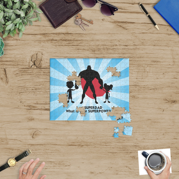 Super Dad Jigsaw Puzzle 252 Piece - In Context