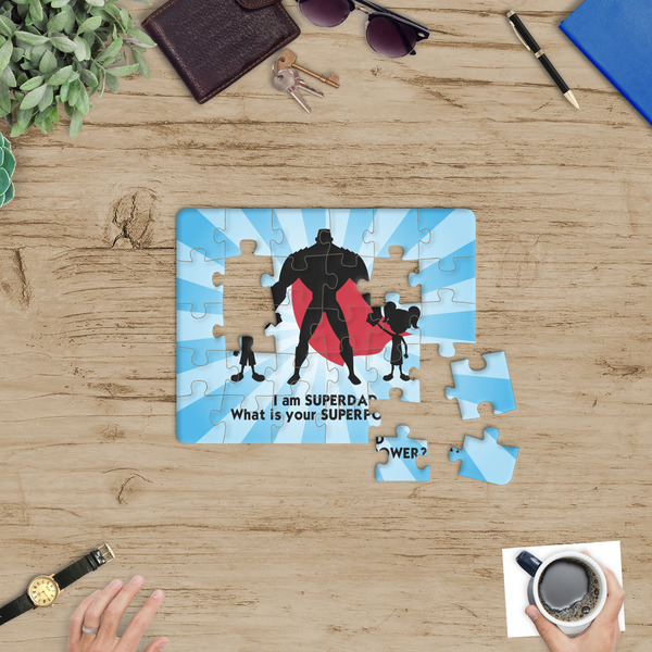 Super Dad Jigsaw Puzzle 30 Piece - In Context