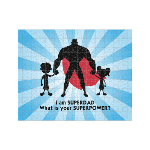 Custom Super Dad 500 pc Jigsaw Puzzle