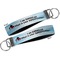 Super Dad Key-chain - Metal and Nylon - Front and Back