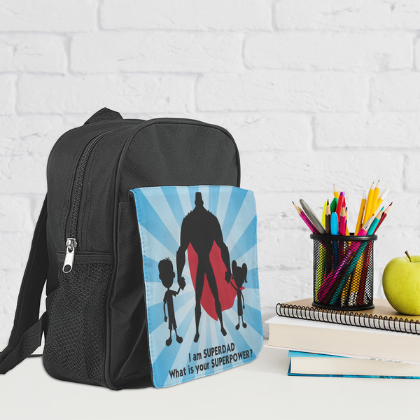 Super Dad Kid's Backpack - Lifestyle