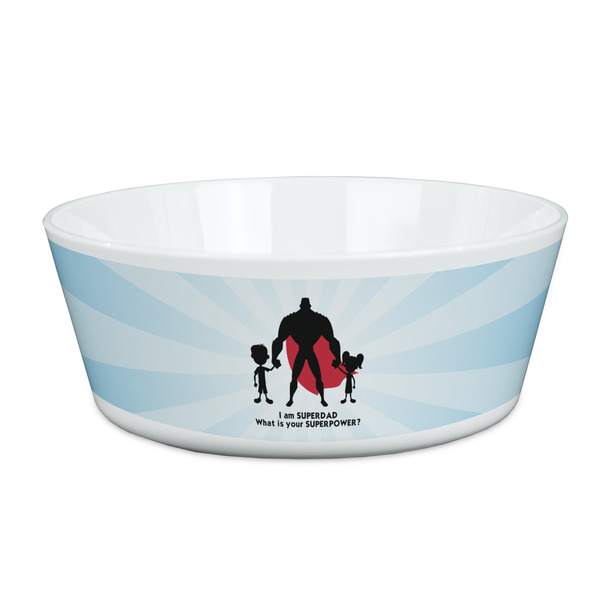 Custom Super Dad Kid's Bowl