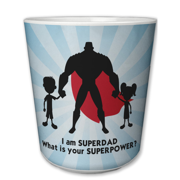 Custom Super Dad Plastic Tumbler 6oz