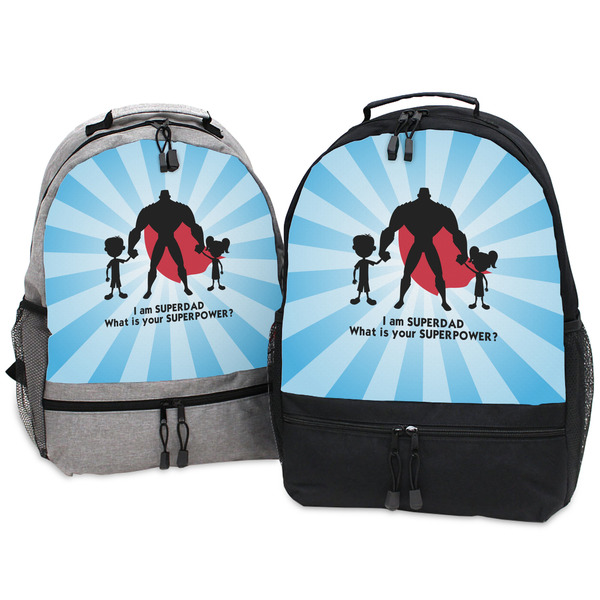 Super Dad Large Backpacks - Both