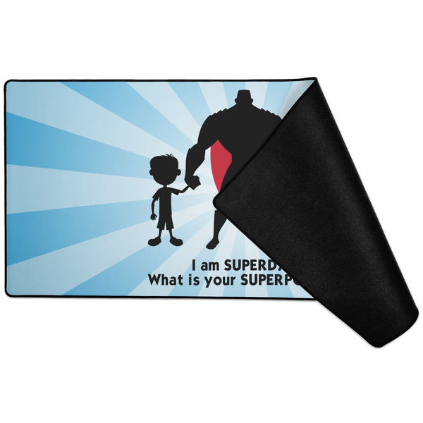 Super Dad Large Gaming Mats - FRONT W/ FOLD