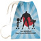 Super Dad Large Laundry Bag - Front View