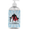 Super Dad Plastic Soap / Lotion Dispenser (16 oz - Large - White)