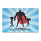 Super Dad Large Rectangle Car Magnets- Front/Main/Approval