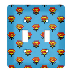 Super Dad Light Switch Cover (2 Toggle Plate)