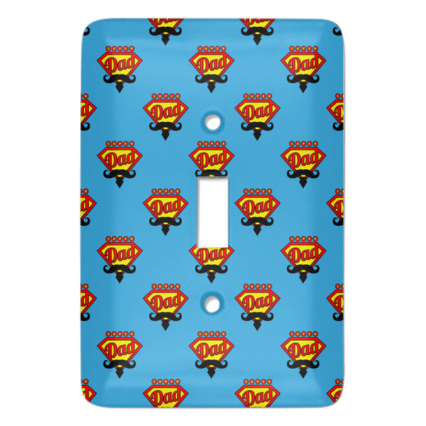 Custom Super Dad Light Switch Cover (Single Toggle)