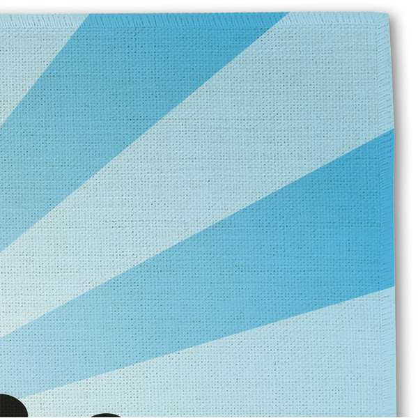 Super Dad Linen Placemat - DETAIL