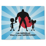 Super Dad Single-Sided Linen Placemat - Single