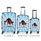 Super Dad Luggage Bags all sizes - With Handle