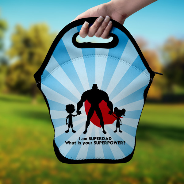 Super Dad Lunch Bag - Hand
