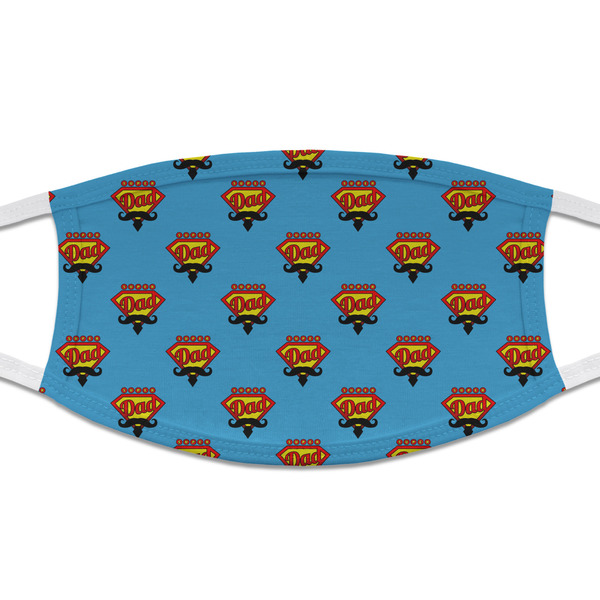 Custom Super Dad Cloth Face Mask (T-Shirt Fabric)