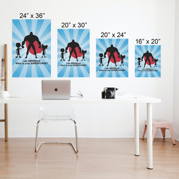 Super Dad Matte Poster - Sizes