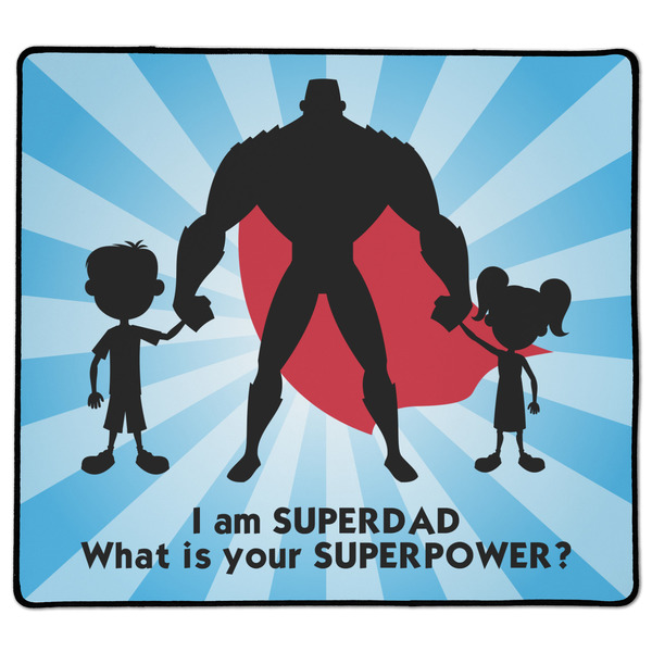 Custom Super Dad XL Gaming Mouse Pad - 18" x 16"