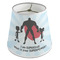 Super Dad Poly Film Empire Lampshade - Angle View