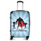 Super Dad Suitcase - 24" Medium - Checked