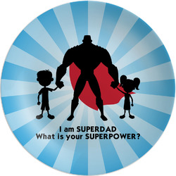 Super Dad Melamine Plate