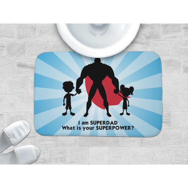 Super Dad Memory Foam Bath Mat - LIFESTYLE 34x21