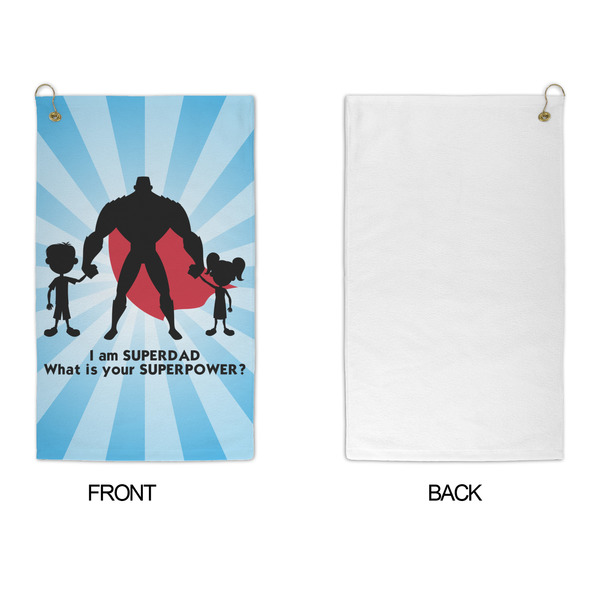 Super Dad Microfiber Golf Towels - APPROVAL