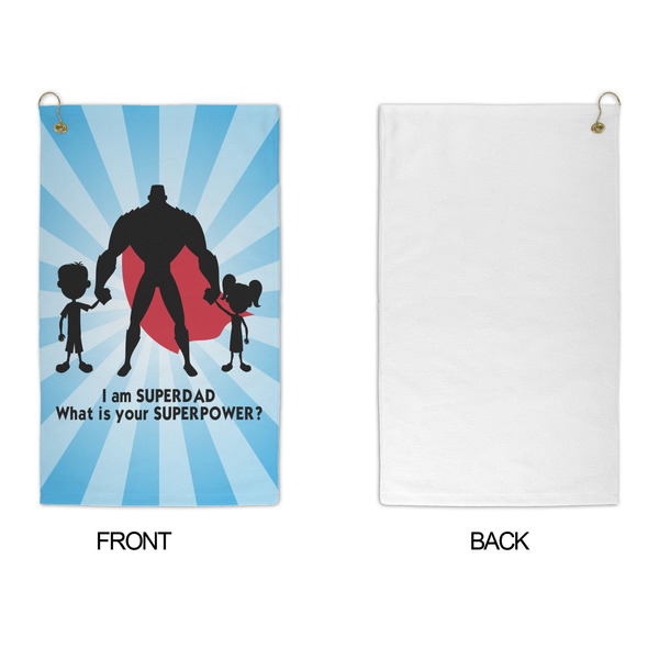Super Dad Microfiber Golf Towels - APPROVAL