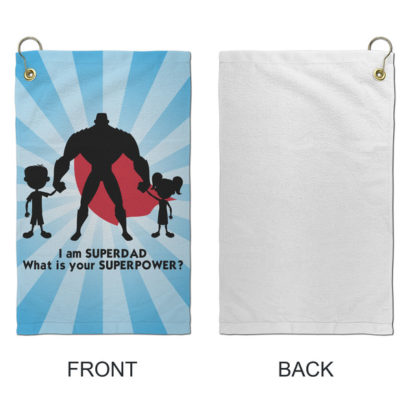 Super Dad Microfiber Golf Towels - Small - APPROVAL