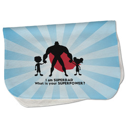 Super Dad Burp Cloth - Fleece