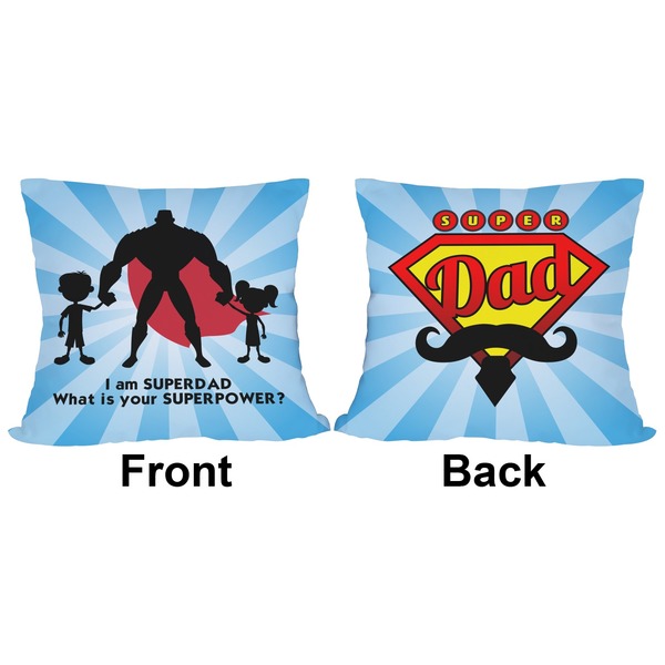 Super Dad Outdoor Pillow - 18x18