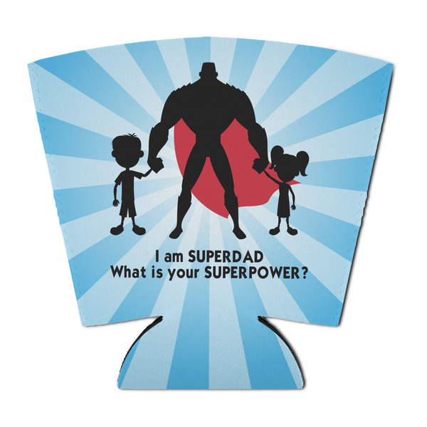 Custom Super Dad Party Cup Sleeve - with Bottom