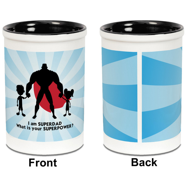 Super Dad Pencil Holder - Black - approval