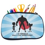 Super Dad Neoprene Pencil Case - Medium